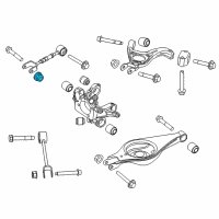OEM 2014 Ford Edge Lateral Arm Nut Diagram - -W520516-S441