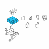 OEM 2020 Lincoln Navigator Fuse Box Diagram - JL1Z-14A068-A