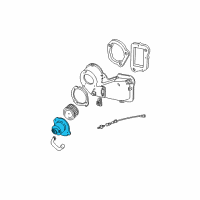 OEM 2001 Ford Explorer Sport Trac Housing Assembly Diagram - YL5Z-19850-CC