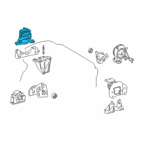 OEM 2017 Toyota RAV4 Side Mount Diagram - 12305-36090