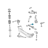 OEM 2001 Lexus IS300 Cam Assy, Camber Adjust Diagram - 48190-30070