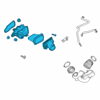 OEM 2015 Chevrolet Corvette Air Cleaner Assembly Diagram - 84092393