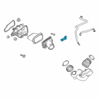 OEM 2019 Chevrolet Corvette Air Mass Sensor Diagram - 12676479