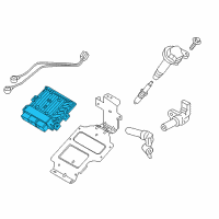 OEM 2019 Ford Transit-350 ECM Diagram - GK4Z-12A650-CANP