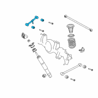 OEM 2020 Lexus LX570 Rear Right Upper Control Arm Assembly Diagram - 48710-60121
