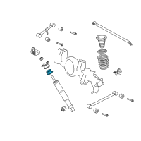 OEM 2021 Lexus LX570 Bracket Sub-Assembly, Rear Diagram - 48505-60060