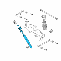 OEM 2014 Lexus LX570 ABSORBER Assembly, Shock Diagram - 48530-69415