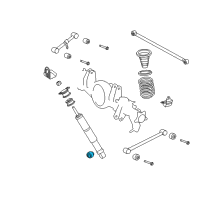 OEM 2015 Lexus LX570 Bush Diagram - 90385-19010