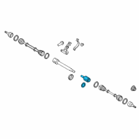 OEM 2018 Ford Transit Connect Inner Joint Diagram - DV6Z-3B436-H