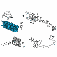 OEM 2021 Honda Insight BATTERY SET Diagram - 1D070-6L2-A00