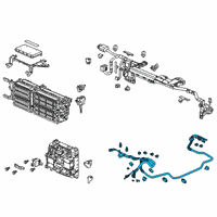 OEM 2020 Honda Insight H/V CABLE ASSY., DC Diagram - 1F110-6L2-A03