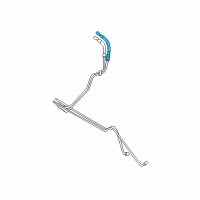 OEM Dodge Ram 2500 Hose And Valve Transmission Diagram - 5086652AA