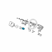 OEM Acura Legend Switch Assembly, Front Radio Remote Diagram - 35880-SP0-003