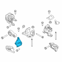 OEM Lincoln MKX Bracket Diagram - BT4Z-6E042-A