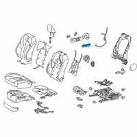 OEM 2019 Toyota Avalon Adjuster Switch Diagram - 84922-07030-C0