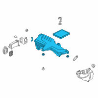 OEM 2014 BMW 328i xDrive Intake Silencer Diagram - 13-71-7-597-589