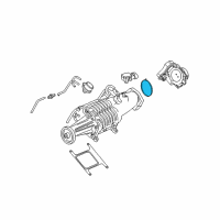 OEM 2006 Chevrolet Monte Carlo Throttle Body Seal Diagram - 12575463