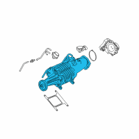 OEM 2005 Saturn Ion Supercharger Asm Diagram - 12584331