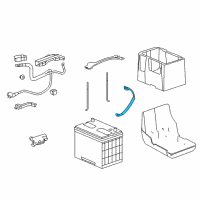 OEM Cable Assembly, Earth Diagram - 32600-T2A-A00