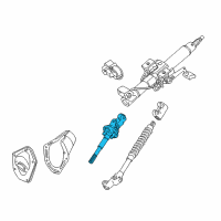 OEM 2021 Toyota Tacoma Intermed Shaft Diagram - 45220-04050