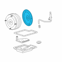 OEM 2011 Ford Mustang Drive Plate Diagram - BL3Z-6375-A