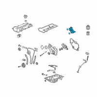 OEM 2007 Pontiac Solstice Oil Cooler Diagram - 12639408