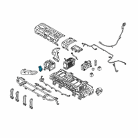 OEM 2021 Hyundai Ioniq Service Plug Assembly-Male Diagram - 37586-G2100