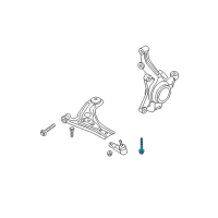 OEM Chevrolet Aveo5 Lower Control Arm Rear Bolt Diagram - 94502120