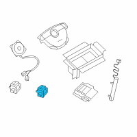 OEM 2009 Chevrolet Aveo5 Side Sensor Diagram - 96808853