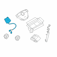 OEM Chevrolet Aveo Clock Spring Diagram - 95984287