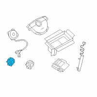 OEM Chevrolet Aveo5 Front Sensor Diagram - 96808125