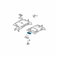 OEM Honda Insight Base (Warm Gray) Diagram - 34404-SNA-A01ZF