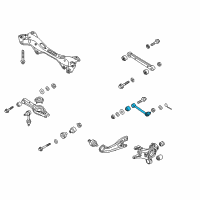 OEM 2011 Hyundai Sonata Arm Assembly-Rear Assist Diagram - 55250-3Q010