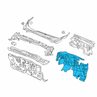 OEM 2019 Honda Civic Ins, Dashboard Diagram - 74260-TBC-A00