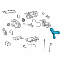 OEM Toyota Tundra Timing Belt Diagram - 13568-YZZ03