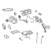 OEM Toyota 4Runner Crankshaft Sensor Diagram - 90919-05021