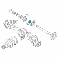 OEM 1990 Nissan Pathfinder Seal-Oil Diagram - 43232-42G10