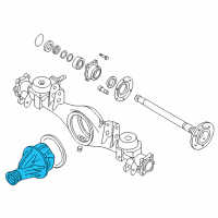 OEM 2004 Nissan Pathfinder Final Drive Assembly Diagram - 38300-K4408