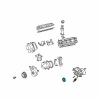 OEM Lexus LS400 Seal, Type T Oil Diagram - 90311-A0001