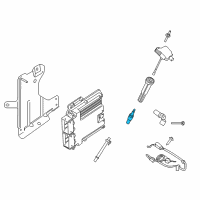 OEM Lincoln Navigator Spark Plug Diagram - CYFS-12Y-RT3