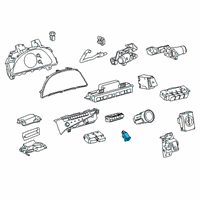 OEM 2004 Lexus ES330 Switch Assembly, Luggage Diagram - 84840-06080