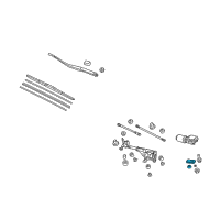 OEM 2009 Honda Accord Link Assy. A Diagram - 76520-TA0-A01