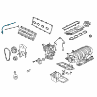 OEM 2007 Jeep Grand Cherokee Tube-Engine Oil Indicator Diagram - 5037683AB