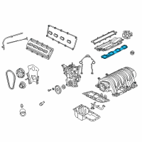 OEM 2010 Chrysler 300 Gasket-Intake Manifold Diagram - 5037503AA