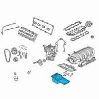 OEM 2008 Jeep Grand Cherokee Pan-Engine Oil Diagram - 5037685AA