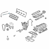 OEM Jeep Indicator-Engine Oil Level Diagram - 5037757AA