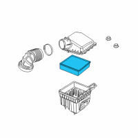 OEM 2020 Ram 2500 Filter-Air Diagram - 68517554AA