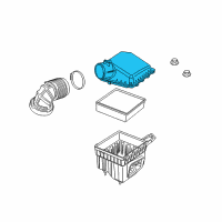 OEM 2012 Ram 3500 Cover-Air Cleaner Diagram - 68359816AA