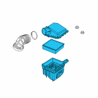 OEM 2012 Ram 3500 Air Clean Diagram - 53034190AG