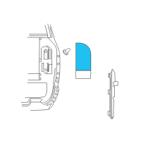 OEM 2008 Dodge Ram 3500 Lamp-Tail Stop Backup Diagram - 55277302AC